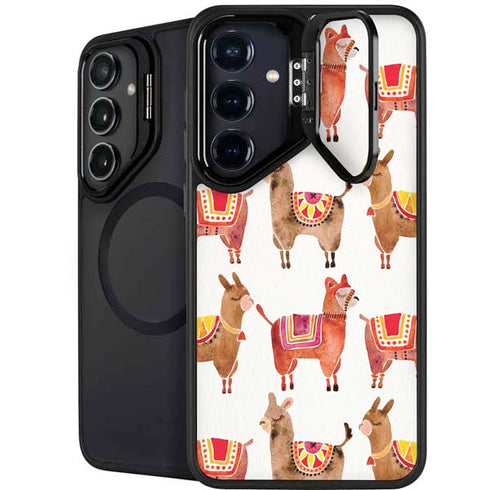 Alpacas by Cat Coq Galaxy S25 Kickstand Case